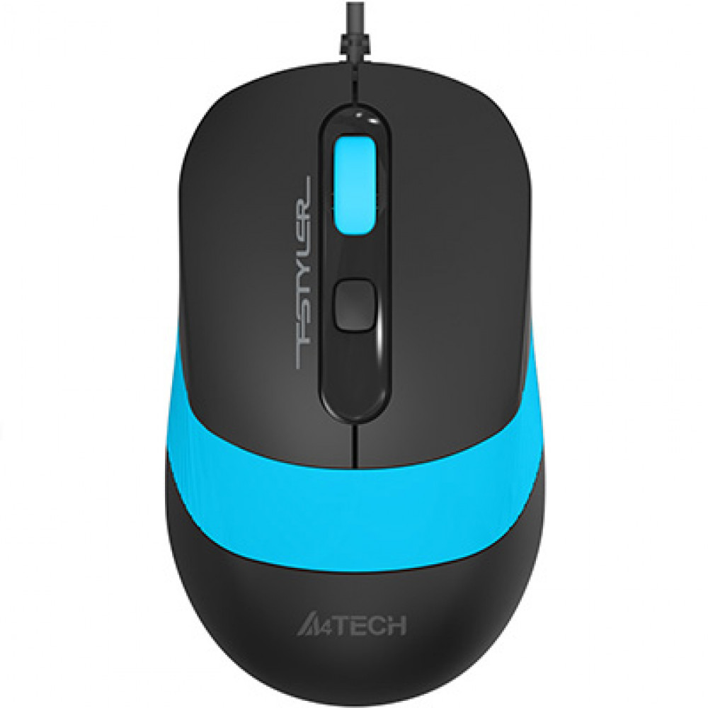 Мышь A4Tech FM10 FM10-BLUE Бюджетные, Проводная — фото товара