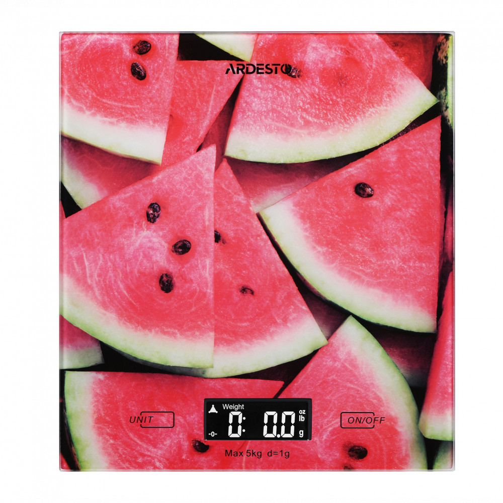 Весы ARDESTO SCK-893WATERMELON 5 кг. — фото товара