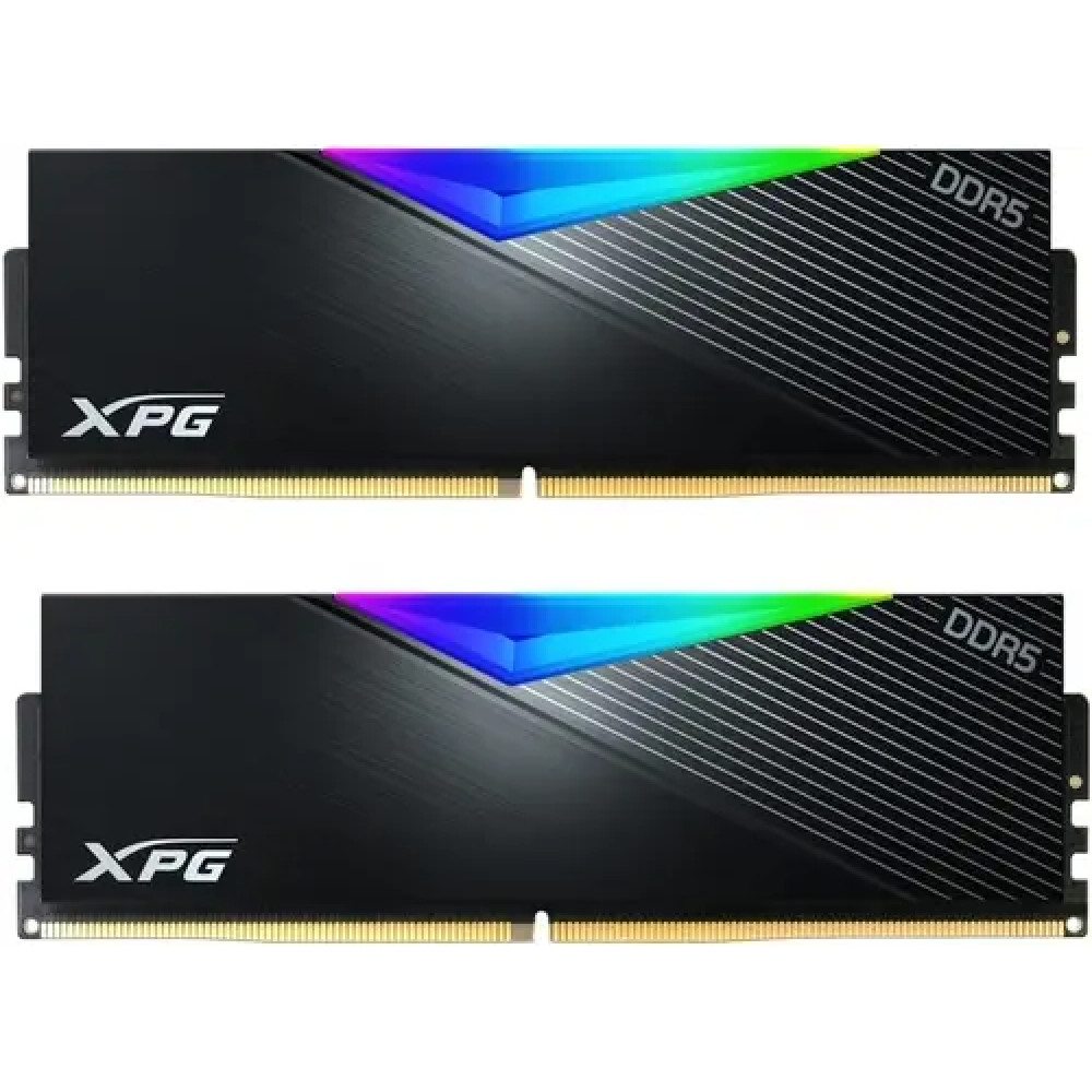 ОЗУ ADATA XPG Lancer RGB AX5U7200C3416G-DCLARBK DIMM, DDR5, 32 Гб (2 х 16 Гб), 7200 МГц — фото товара