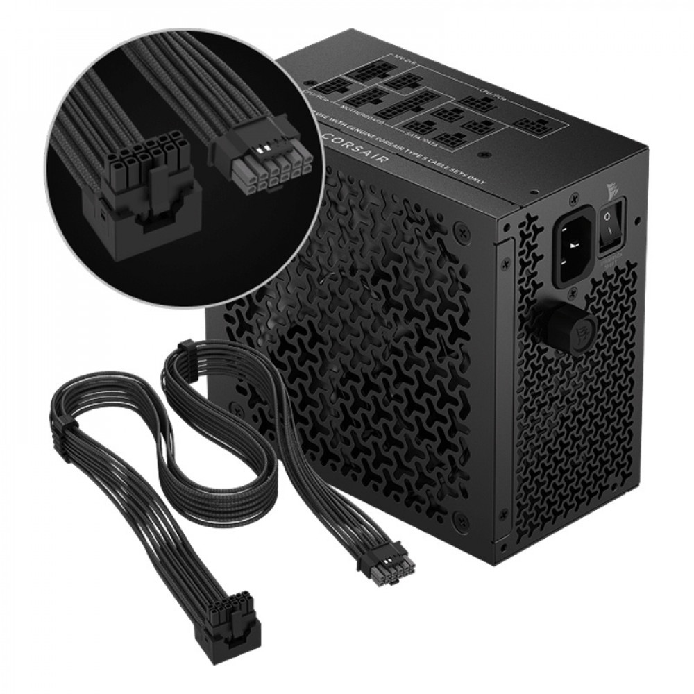 Блок питания Corsair RM1000x SHIFT CP-9020300-EU 1000 Вт - миниатюра 5