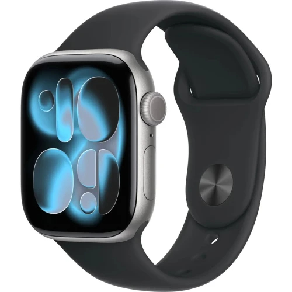 Apple Watch Series 11 GPS 42mm Space Grey Al Case Black Sport Band S/M A3331 CN MEQW4X/A CN Смарт-часы - миниатюра 2