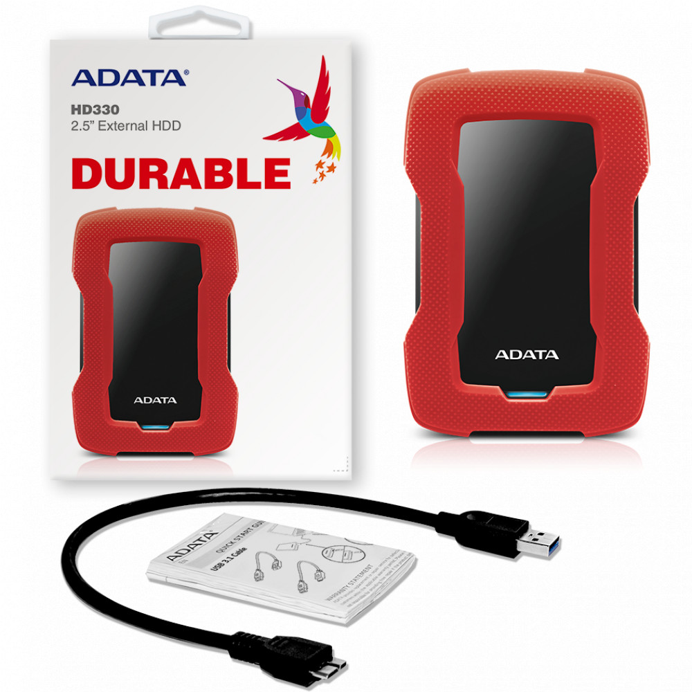 Внешние накопители A-Data HD330 1 ТБ AHD330-1TU31-CRD 1 ТБ - миниатюра 6
