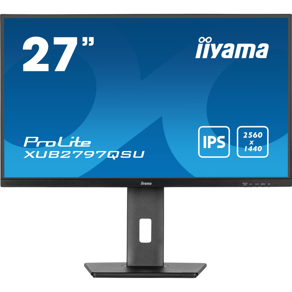 Монитор IIYAMA XUB2797QSU-B2 27 ", IPS, Quad HD 2560x1440 (16:9), 100 Гц — фото товара