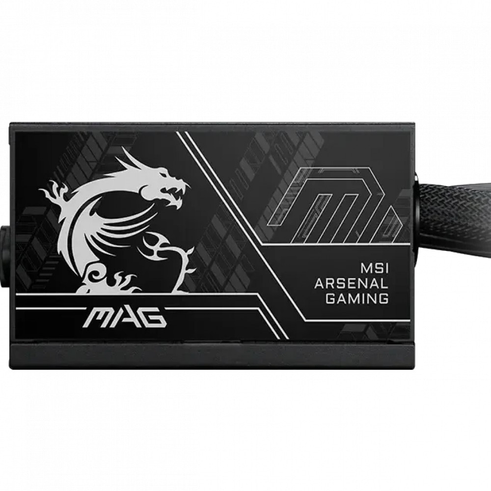 Блок питания MSI MAG A750BN PCIE5 II 7ZPSX 750 Вт, 80+ Bronze - миниатюра 3