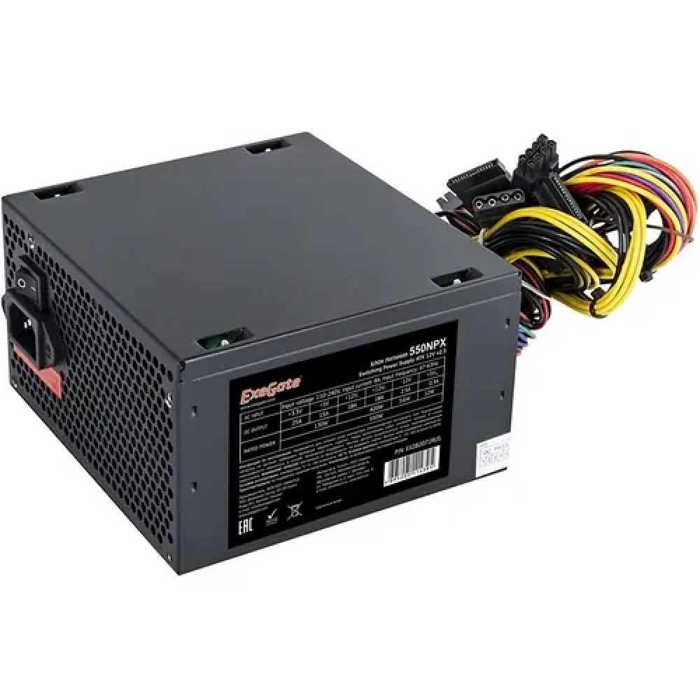 Блок питания ExeGate 550NPX EX282071RUS-S 550 Вт - миниатюра 2