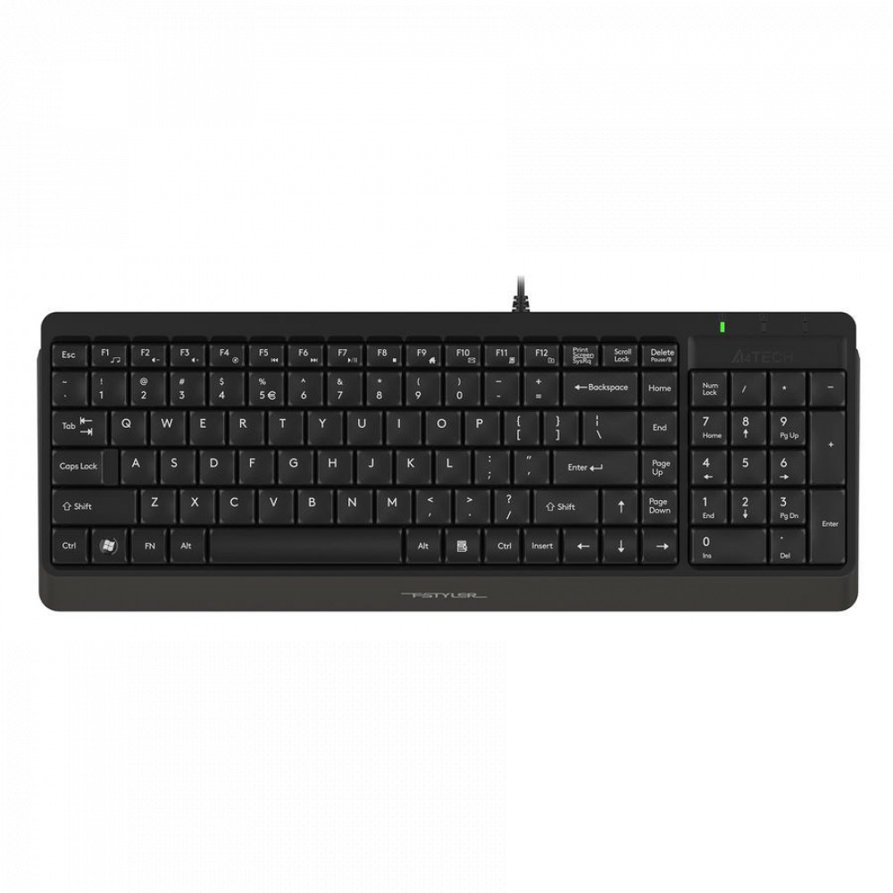 Клавиатура + мышь A4Tech Fstyler F1512 F1512 BLACK - миниатюра 2