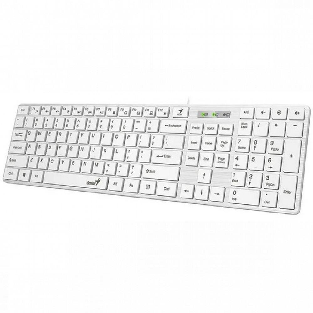 Клавиатура EnGenius SlimStar 126 wired keyboard 31310017418 Проводная, USB - миниатюра 2