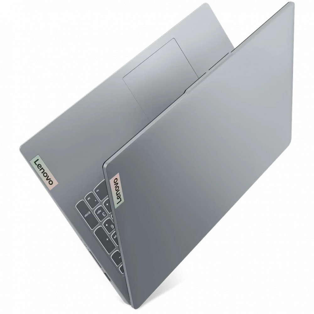 Ноутбук Lenovo IdeaPad Slim 3 15IRU8 Arctic Grey 82X700D6RK 15.6 ", FHD 1920x1080 (16:9), Intel, Core i3, 8 Гб, 512 ГБ, Intel UHD Graphics - миниатюра 7