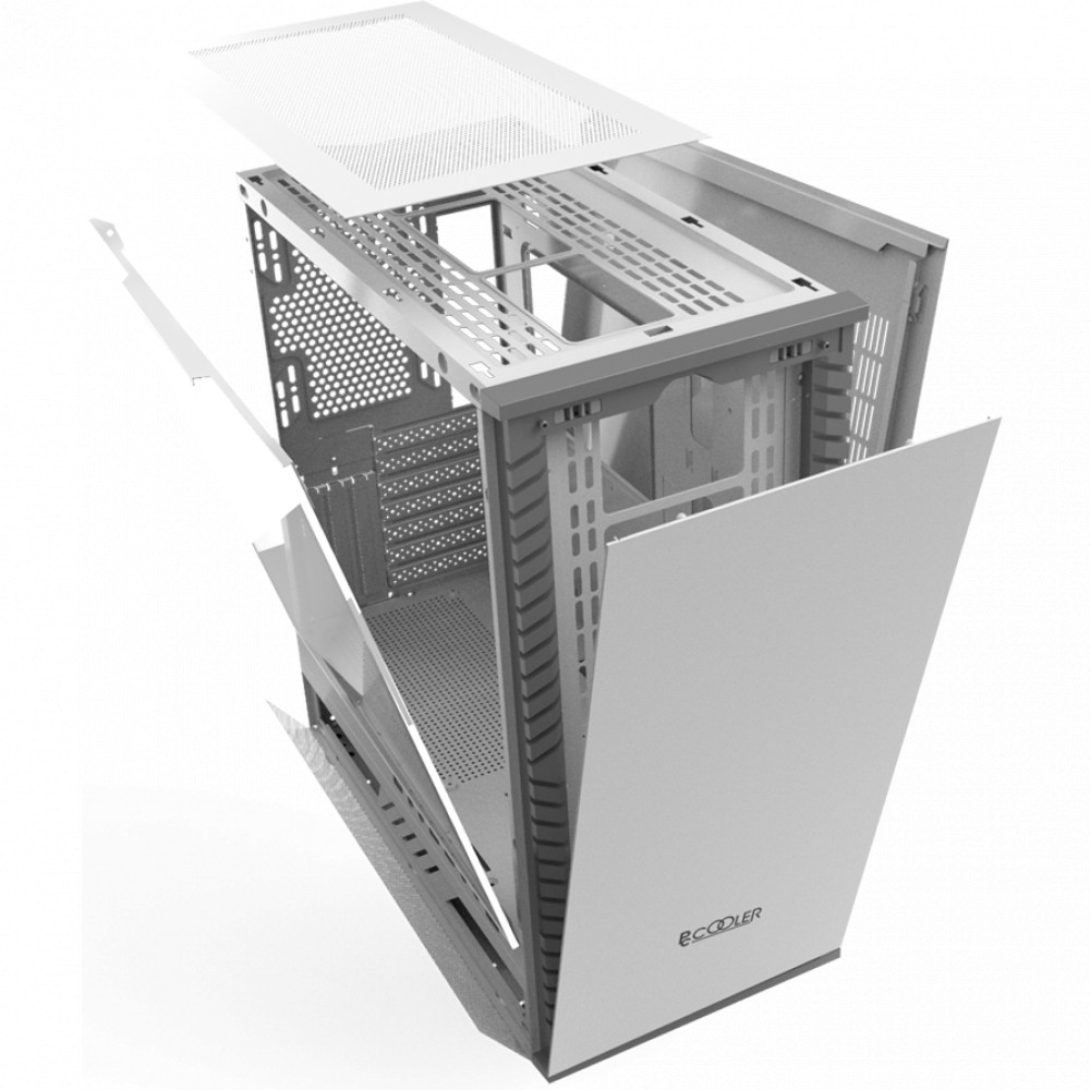 Корпус PCcooler MASTER IE200W White Mid-Tower - миниатюра 6