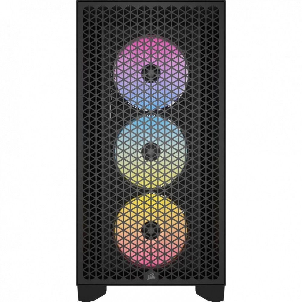 Корпус Corsair 3000D RGB Airflow Black CC-9011255-WW Mid-Tower - миниатюра 2