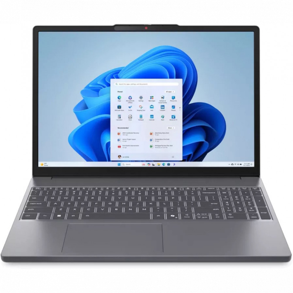 Ноутбук Lenovo IdeaPad Slim 3 15AHP10 83KA000QUS 15.3 ", WUXGA 1920x1200 (16:10), AMD, Ryzen 7, 16 Гб, 512 ГБ, AMD Radeon 780M - миниатюра 2