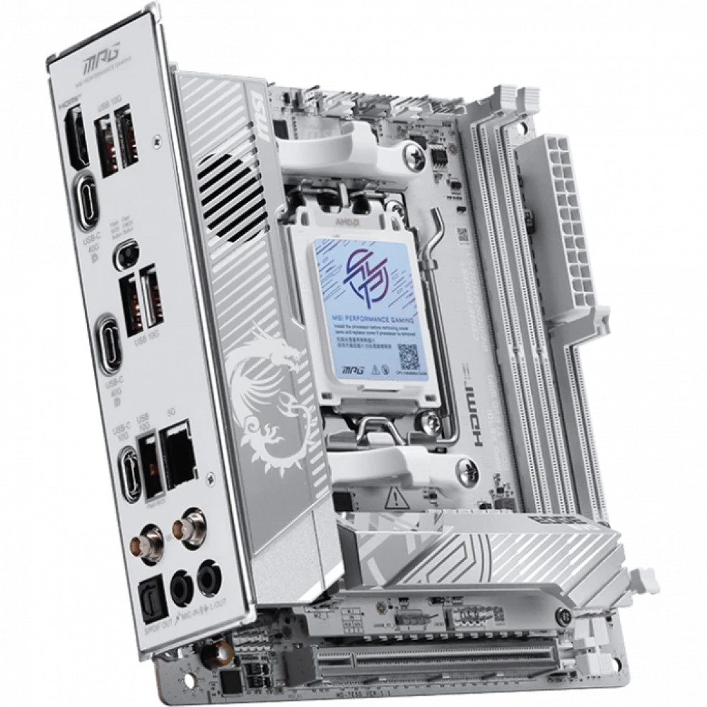 Материнская плата MSI MPG X870I EDGE TI EVO WIFI Mini-ITX, AMD AM5 - миниатюра 3