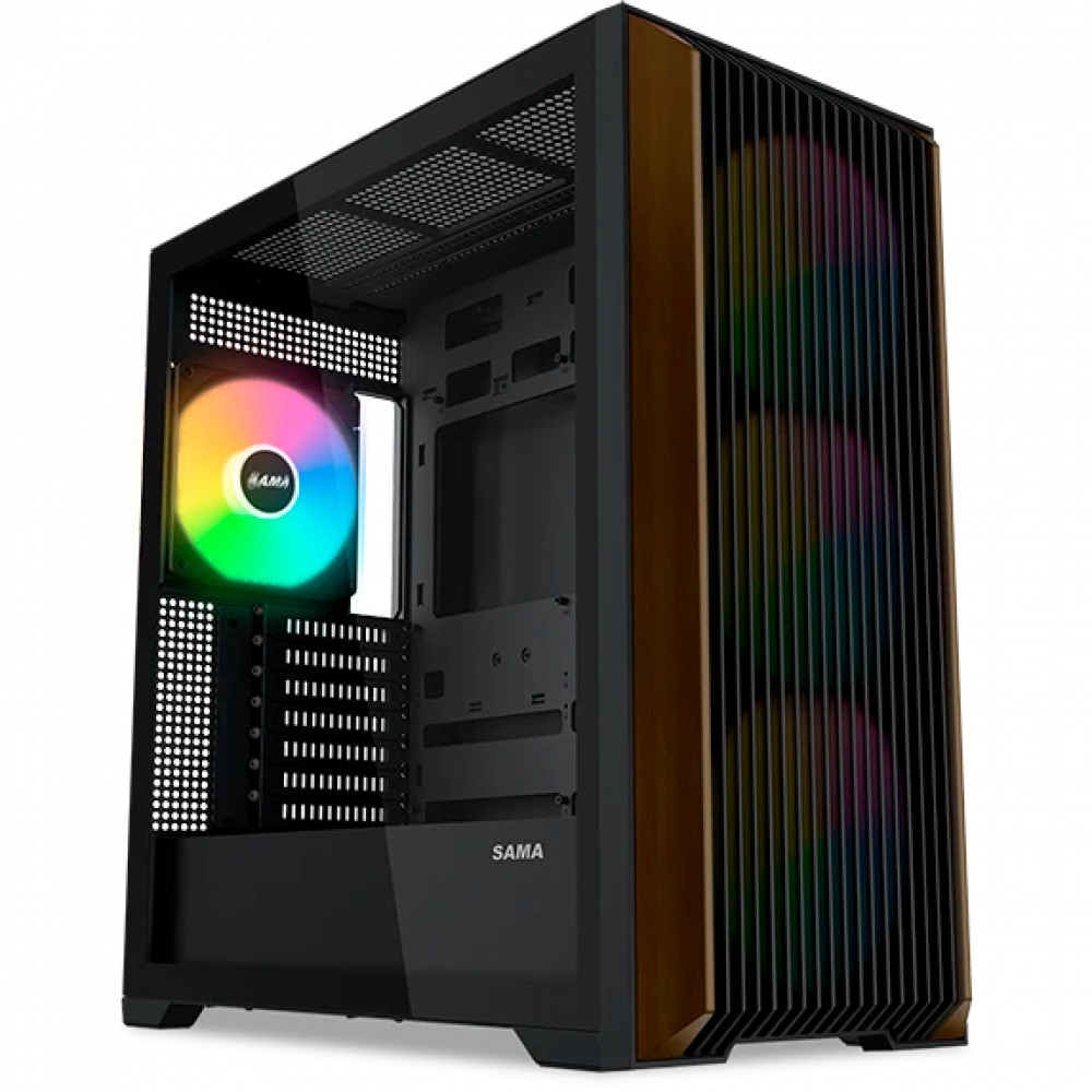 Корпус Sama Z60 Black Z60-BKAWA4X1-GL Mid-Tower — фото товара