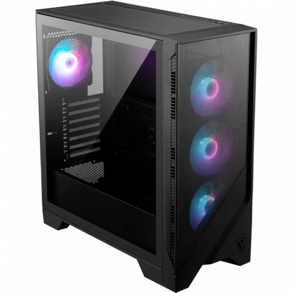 Корпус MSI MAG FORGE 321R AIRFLOW Black Mid-Tower - миниатюра 2