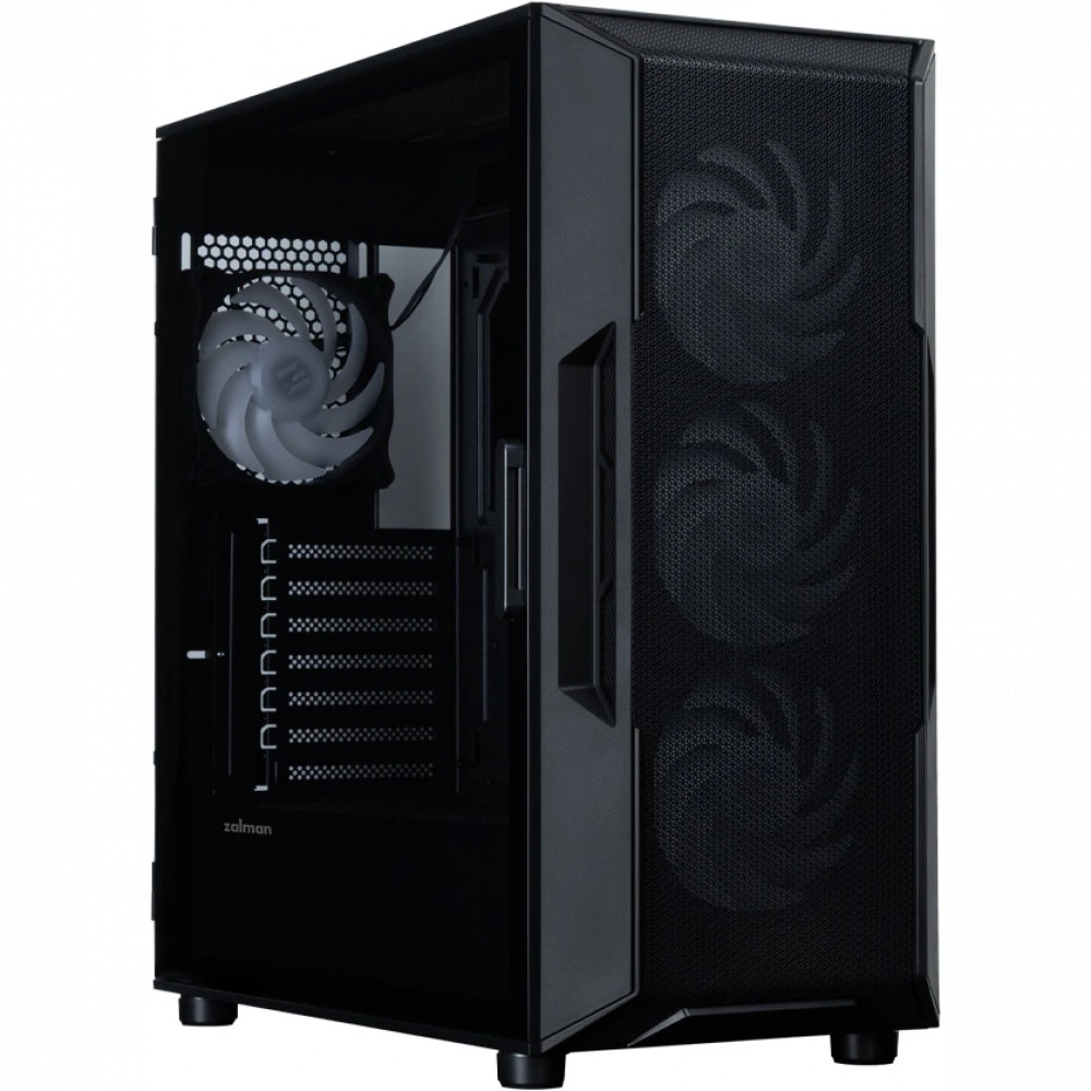 Корпус Zalman I3 Neo V2 Black i3NEOV2Black Mid-Tower - миниатюра 3