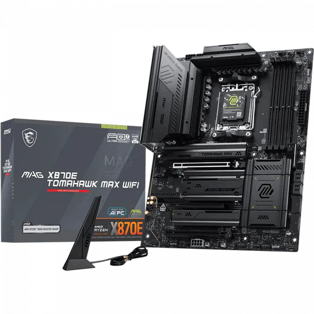 Материнская плата MSI MAG X870E TOMAHAWK MAX WIFI ATX, AMD AM5 - миниатюра 4