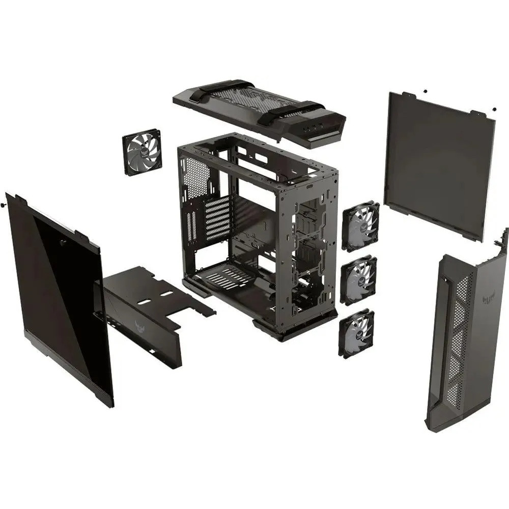 Корпус Asus TUF Gaming GT301 Black 90DC0040-B49000 Mid-Tower - миниатюра 5