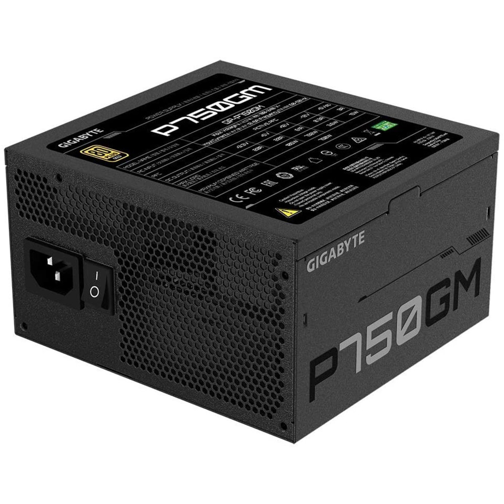 Блок питания Gigabyte GP-P750GM (80 Plus Gold 750W, Modular, Smart Fan, Smart Power Protection, 5 Year Warranty, Power Supply) 750 Вт - миниатюра 4