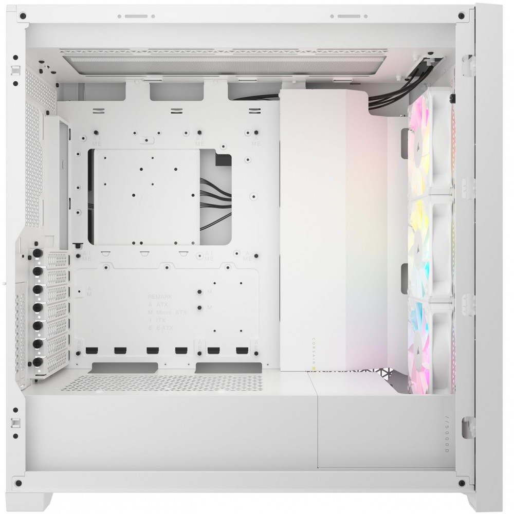 Корпус Corsair iCUE 5000D RGB Airflow White CC-9011243-WW Mid-Tower - миниатюра 5