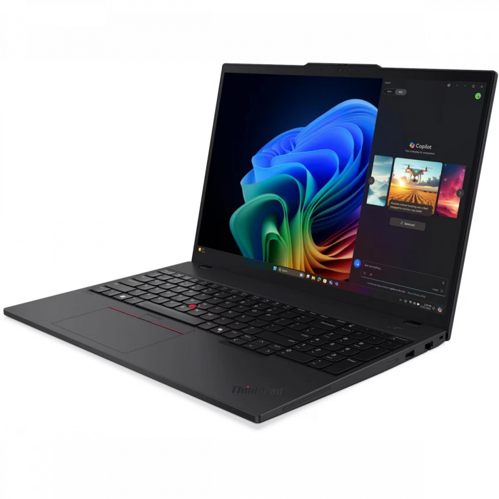 Ноутбук Lenovo ThinkPad T16 Gen 4 (AMD) 21QN0049FW 16 ", WUXGA 1920x1200 (16:10), AMD, Ryzen AI 5, 16 Гб, 512 ГБ, Radeon 840M Graphics - миниатюра 3