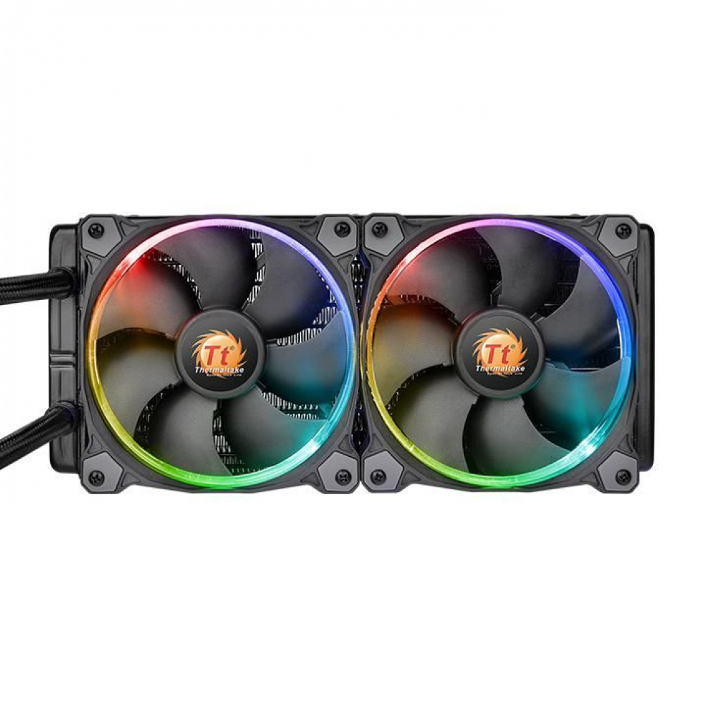 Система охлаждения Thermaltake Water 3.0 Riing RGB 240 CL-W107-PL12SW-A Для процессора - миниатюра 2