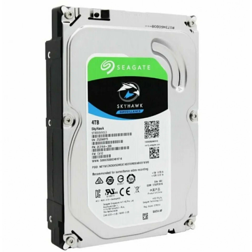 Жесткий диск Seagate Skyhawk ST4000VX016 HDD (классические), 4 ТБ, 3.5 дюйма, SATA - миниатюра 2
