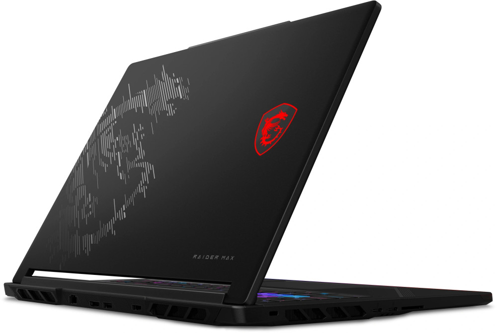 Ноутбук MSI Raider 16 HX B2WI-069XBY Core Black 9S7-265122-069 16 ", WQXGA 2560x1600 (16:10), Intel, Core Ultra 7, 16 Гб, 1 ТБ, NVIDIA GeForce RTX5080 - миниатюра 3