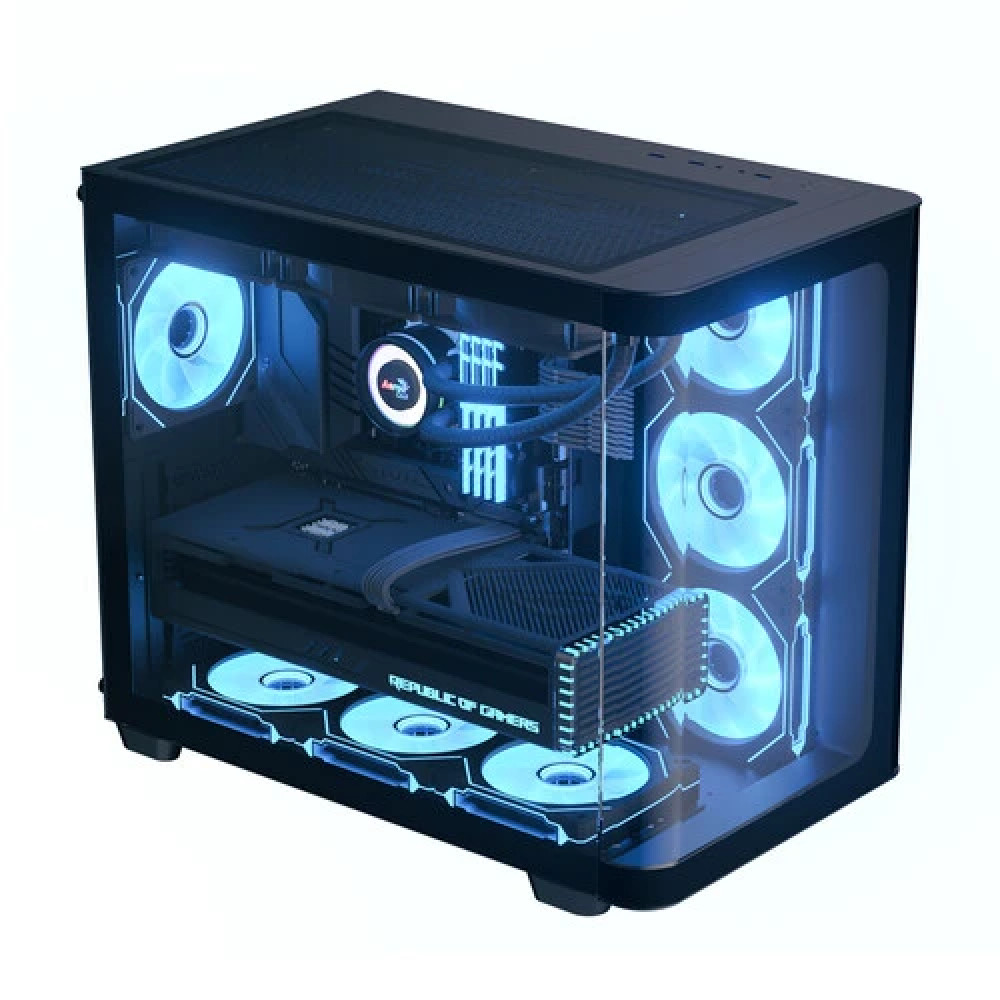Корпус Aerocool P500C-G-BK-v1 ACCM-PN01043.11 Mid-Tower - миниатюра 2