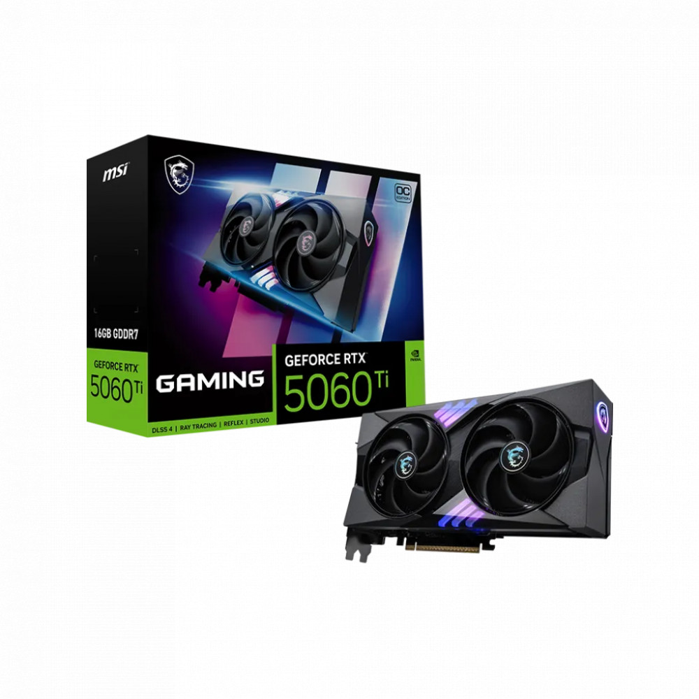 Видеокарта MSI GeForce RTX 5060 Ti MSI GAMING 16Gb RTX 5060 TI 16G GAMING 16 ГБ - миниатюра 5