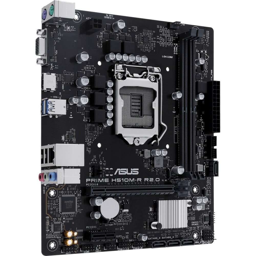 Материнская плата Asus PRIME H510M-R R2.0-SI Micro-ATX, LGA 1200 — фото товара
