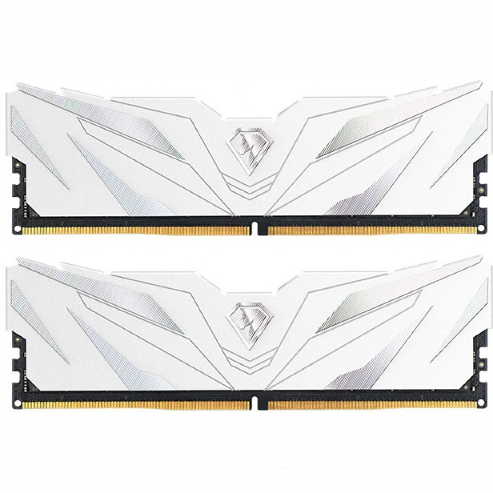 ОЗУ Netac Shadow II White NTSWD5P60DP-32W DIMM, DDR5, 32 Гб (2 х 16 Гб), 6000 МГц — фото товара