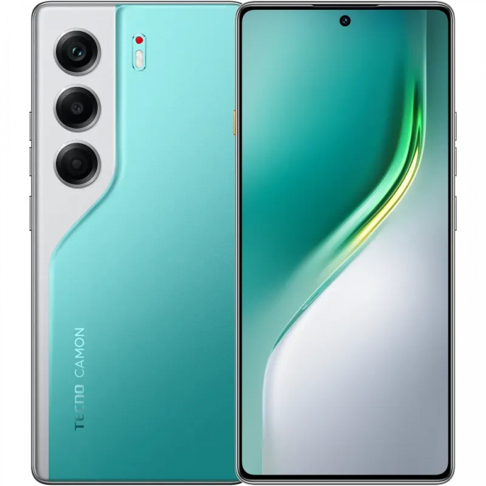 Смартфон TECNO Camon 40 12/256Gb Emerald Lake Green CM5 256+12 EMERALD LAKE GREEN 256 Гб, 12 Гб — фото товара
