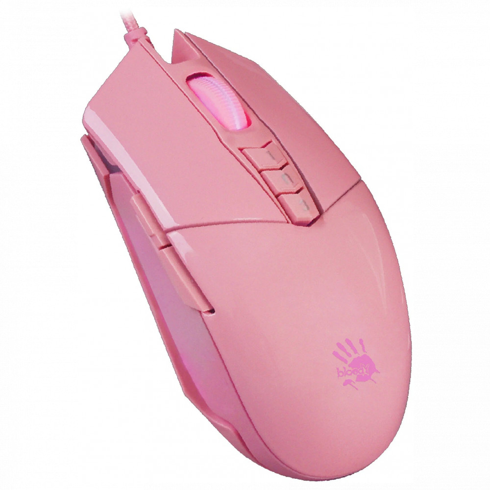 Мышь A4Tech P91S PINK ACTIVATED Игровые, Проводная - миниатюра 2