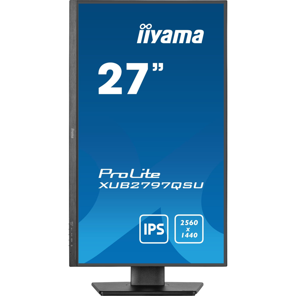 Монитор IIYAMA XUB2797QSU-B2 27 ", IPS, Quad HD 2560x1440 (16:9), 100 Гц - миниатюра 2
