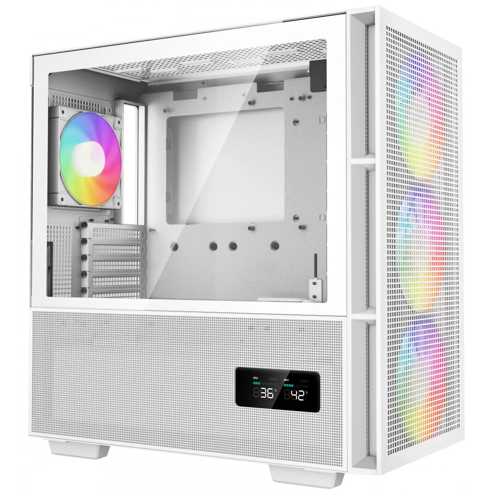Корпус Deepcool CH560 DIGITAL WH R-CH560-WHAPE4D-G-1 Mid-Tower - миниатюра 3