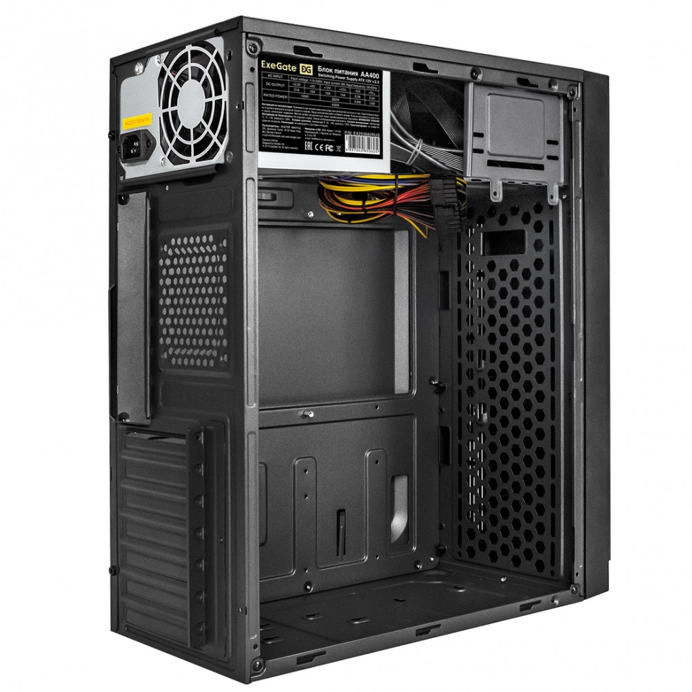 Корпус ExeGate AA-440-AA400 EX290180RUS Mid-Tower - миниатюра 2
