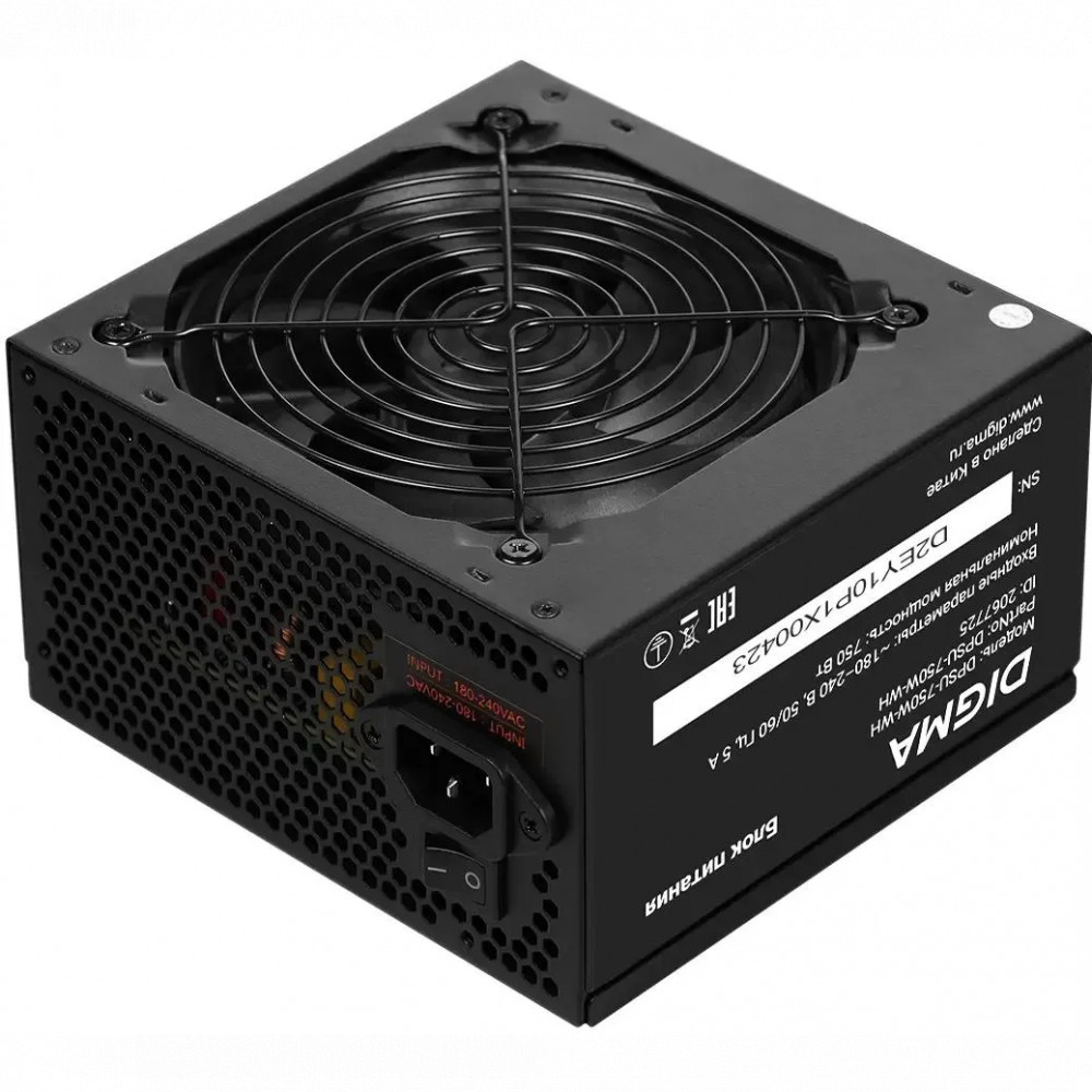 Блок питания Digma DPSU-750W-WH 750 Вт - миниатюра 4