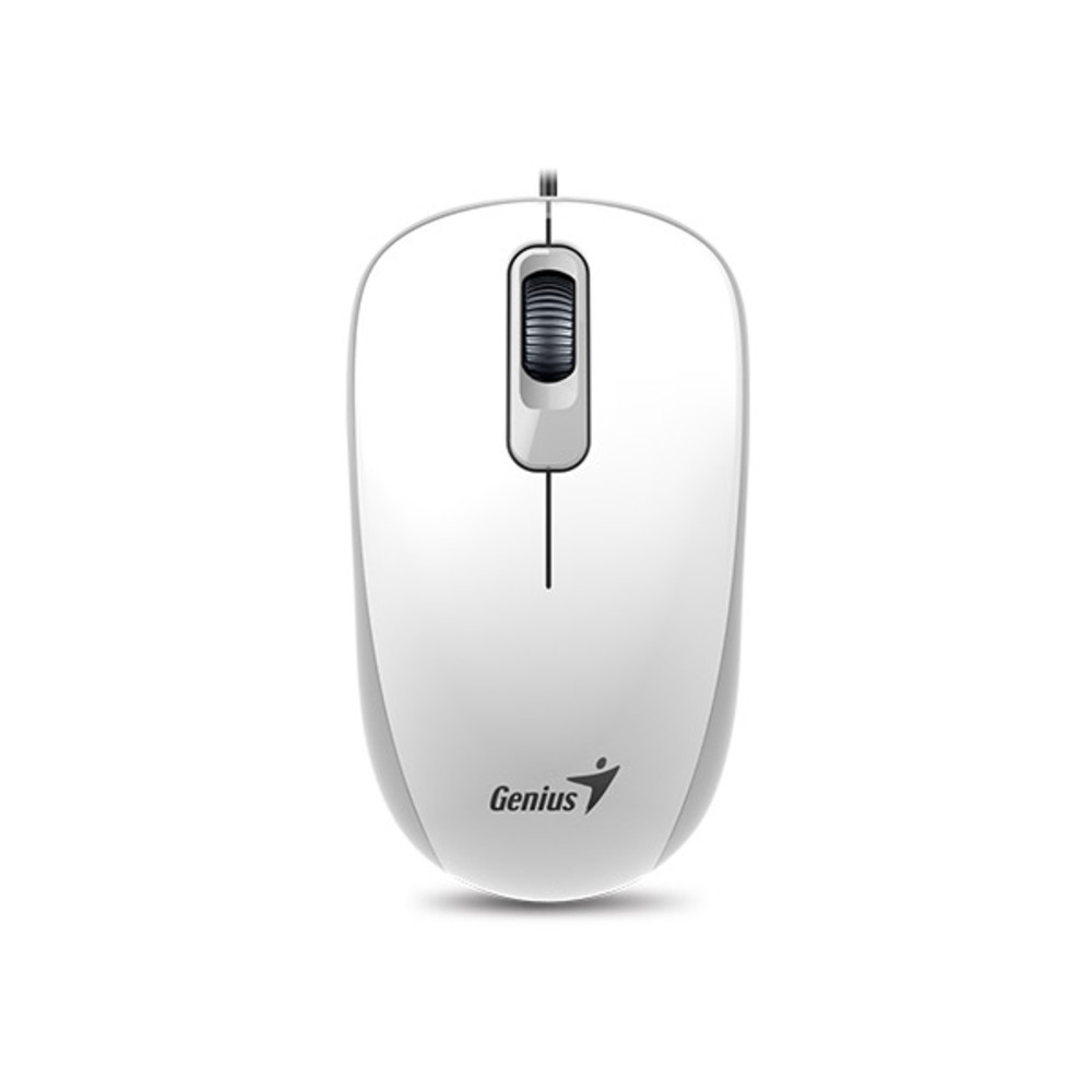 Мышь Genius DX-110 White 31010116102 Бюджетные, Проводная - миниатюра 2