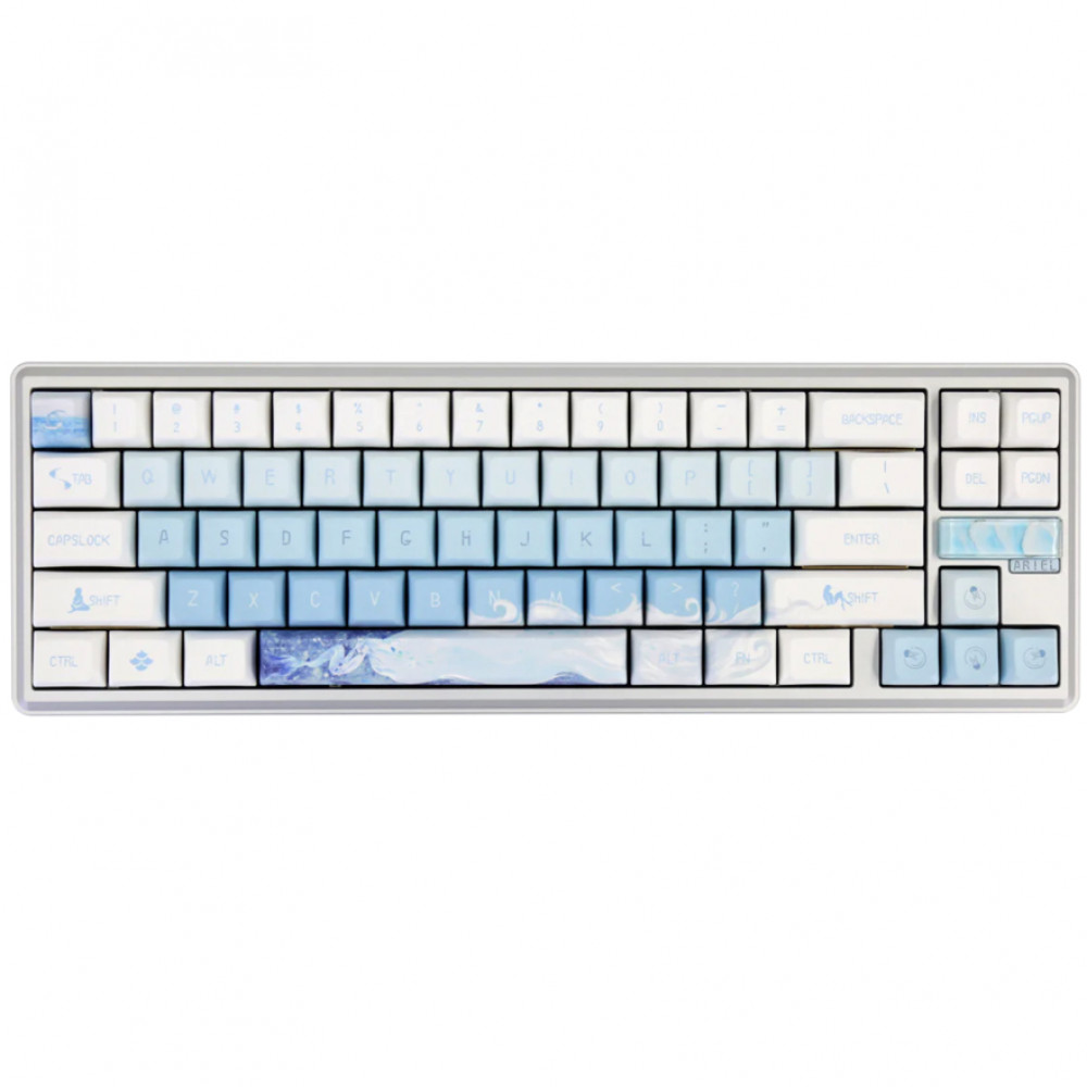Клавиатура Varmilo Monet VTP68 Kailh Prestige Voice A68A100G6A8A01A063 Беспроводная, Bluetooth — фото товара