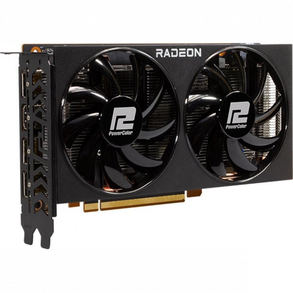 Видеокарта PowerColor RX 6600 Fighter AXRX 6600 8GBD6-3DH 8 ГБ - миниатюра 3