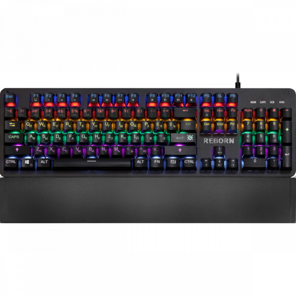 Клавиатура Defender Reborn GK-165DL 45165 Проводная, USB - миниатюра 2