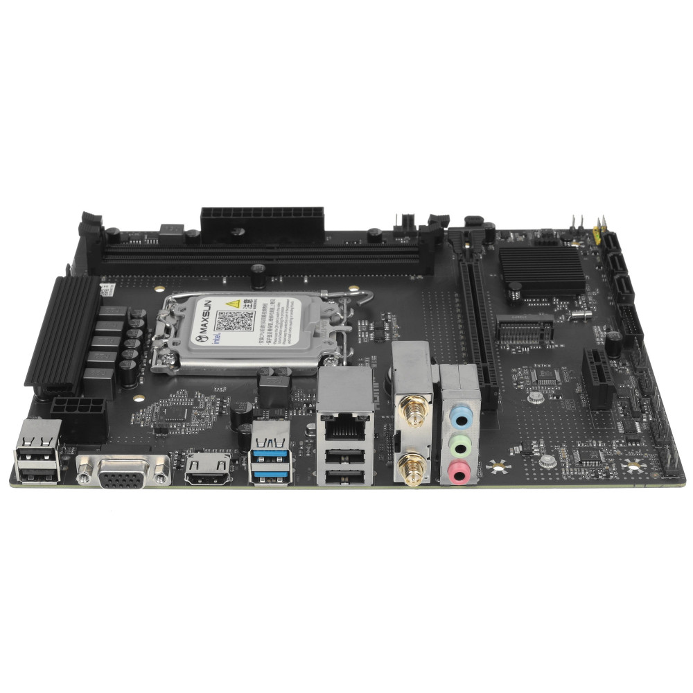 Материнская плата Maxsun MS-Challenger B760M-F WIFI Micro-ATX, LGA 1700 - миниатюра 3