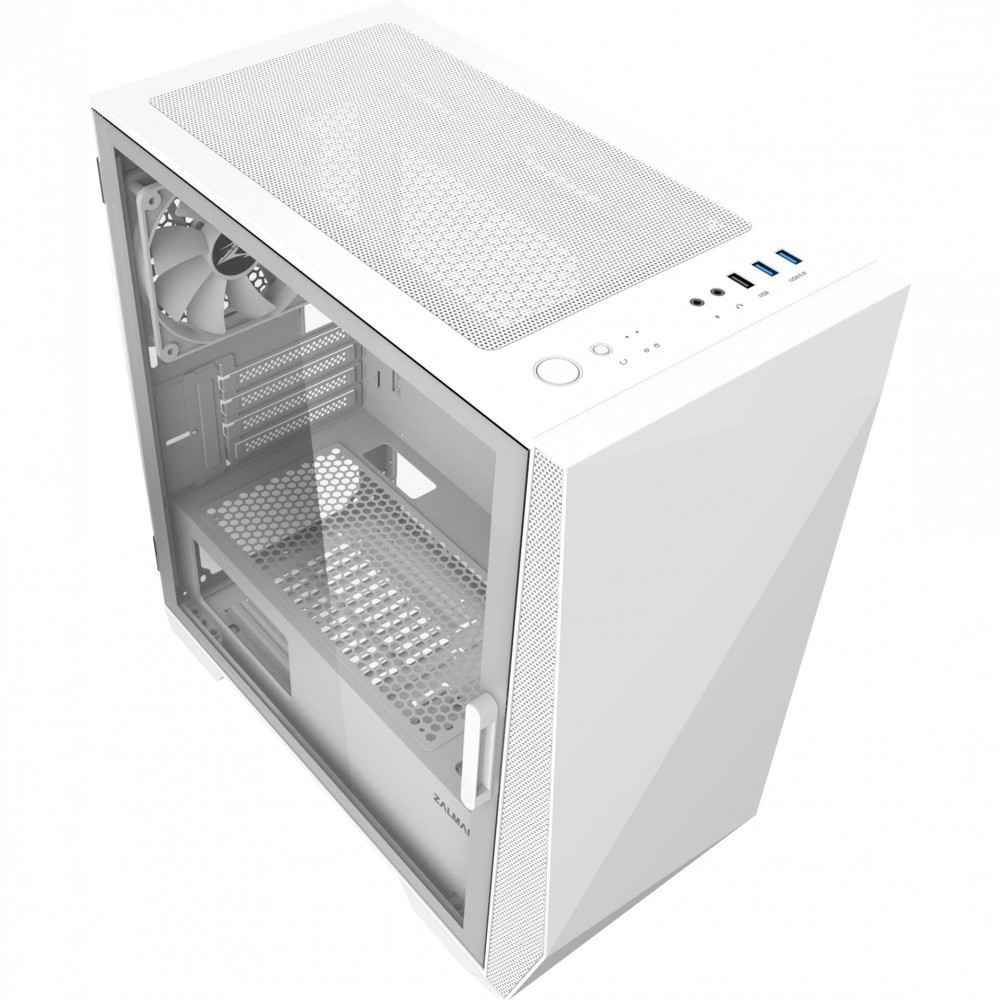 Корпус Zalman Z1 Iceberg White Mini-Tower - миниатюра 3