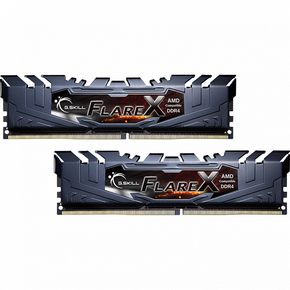 ОЗУ G.Skill FlareX F4-3200C16D-32GFX DIMM, DDR4, 32 Гб (2 х 16 Гб), 3200 МГц — фото товара