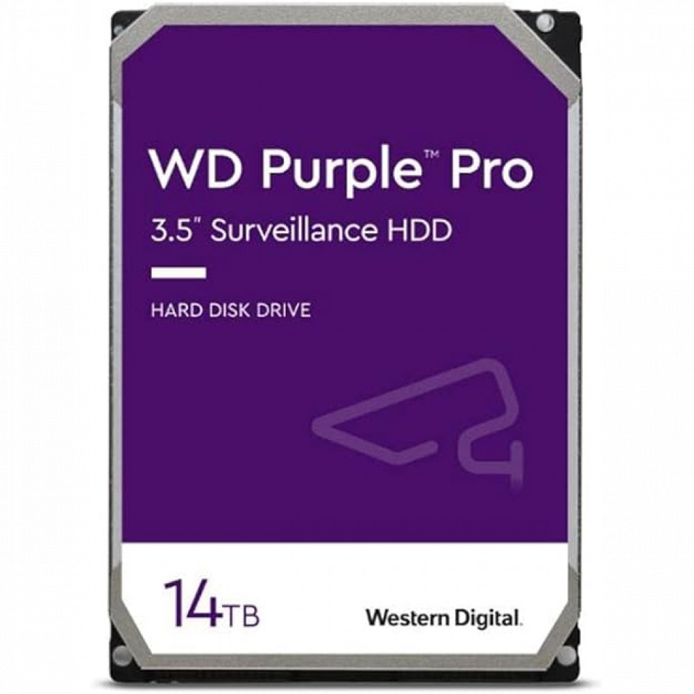 Жесткий диск Western Digital WD142PURP HDD (классические), 14 ТБ, 3.5 дюйма, SATA — фото товара