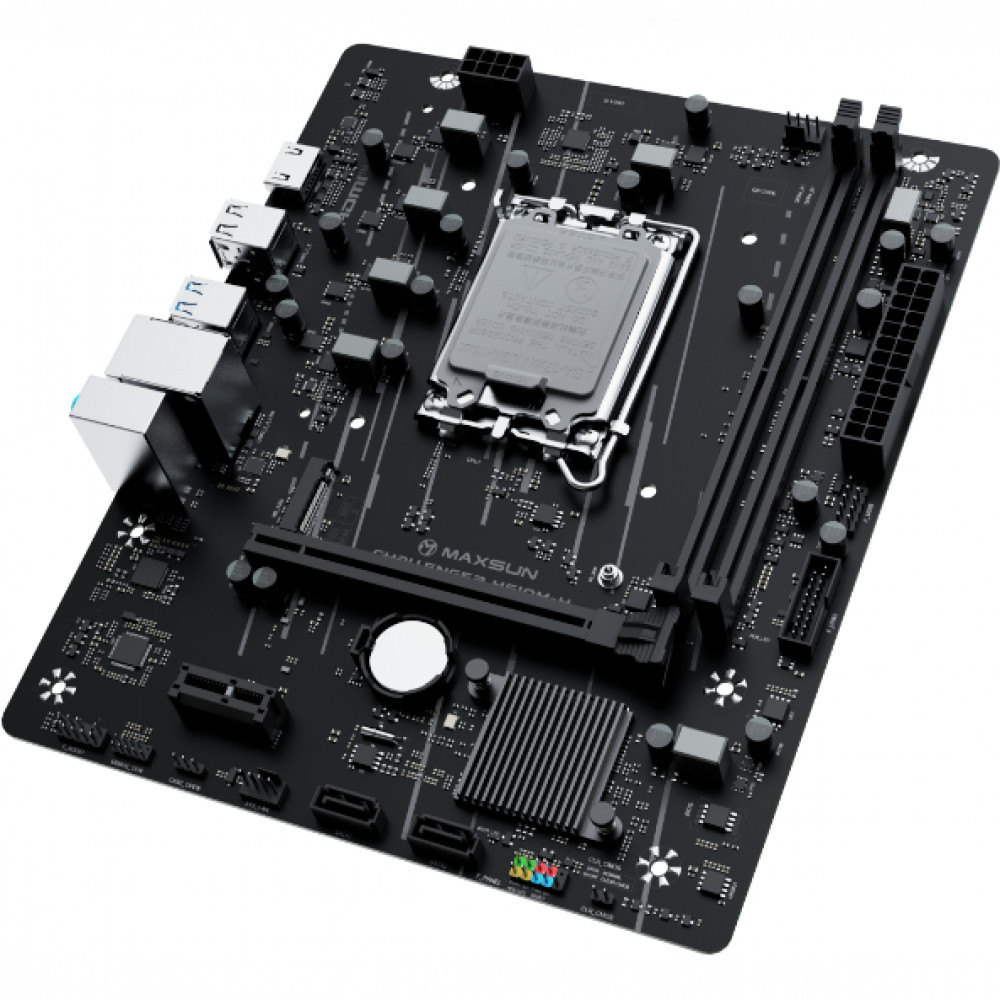 Материнская плата Maxsun Challenger H610M-H V1 6940709662175 Micro-ATX, LGA 1700 - миниатюра 4