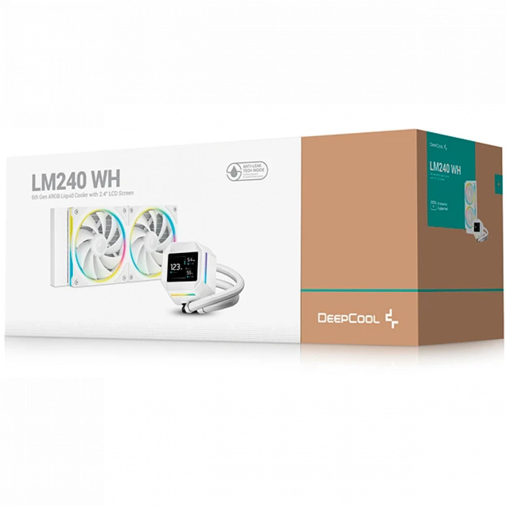 Система охлаждения Deepcool LM240 White R-LM240-WHDMMC-1 Для процессора - миниатюра 5