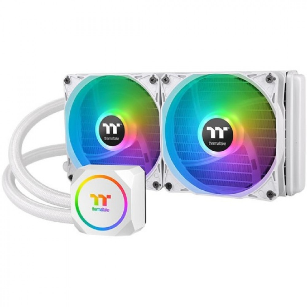 Система охлаждения Thermaltake CL-W301-PL12SW-A TH240 ARGB Sync Snow Edition Для процессора — фото товара