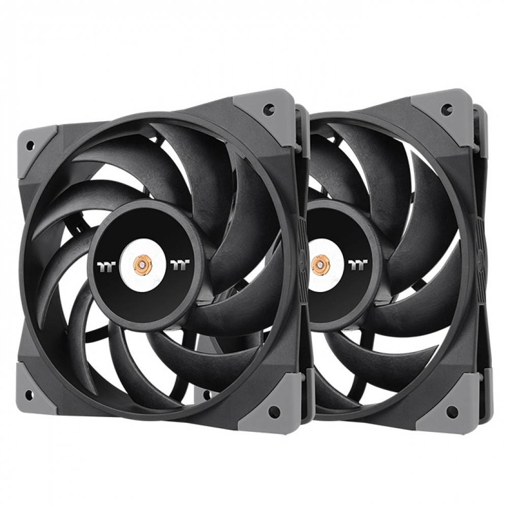Система охлаждения Thermaltake TOUGHFAN 12 2 pack CL-F082-PL12BL-A Для системного блока — фото товара