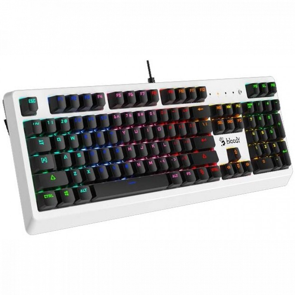 Клавиатура A4Tech Bloody B810RC WHITE RGB Проводная, USB — фото товара